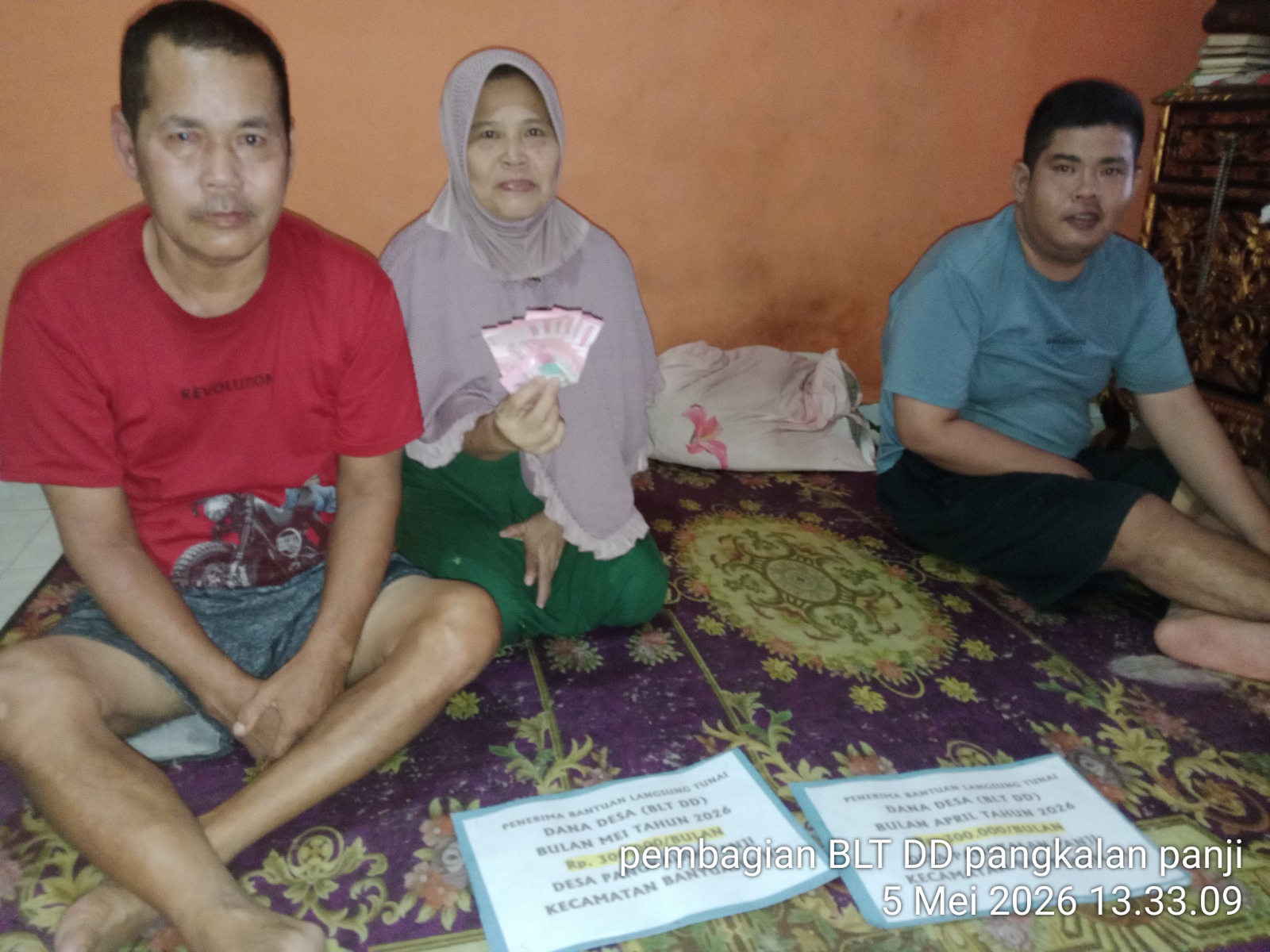 Penyaluran BLT Dana Desa Bulan April dan Mei